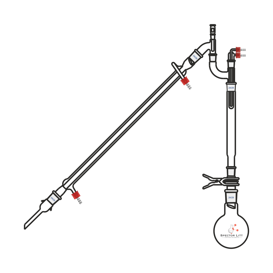 Fractionation Assembly with Ball & Cup Joint Adapt